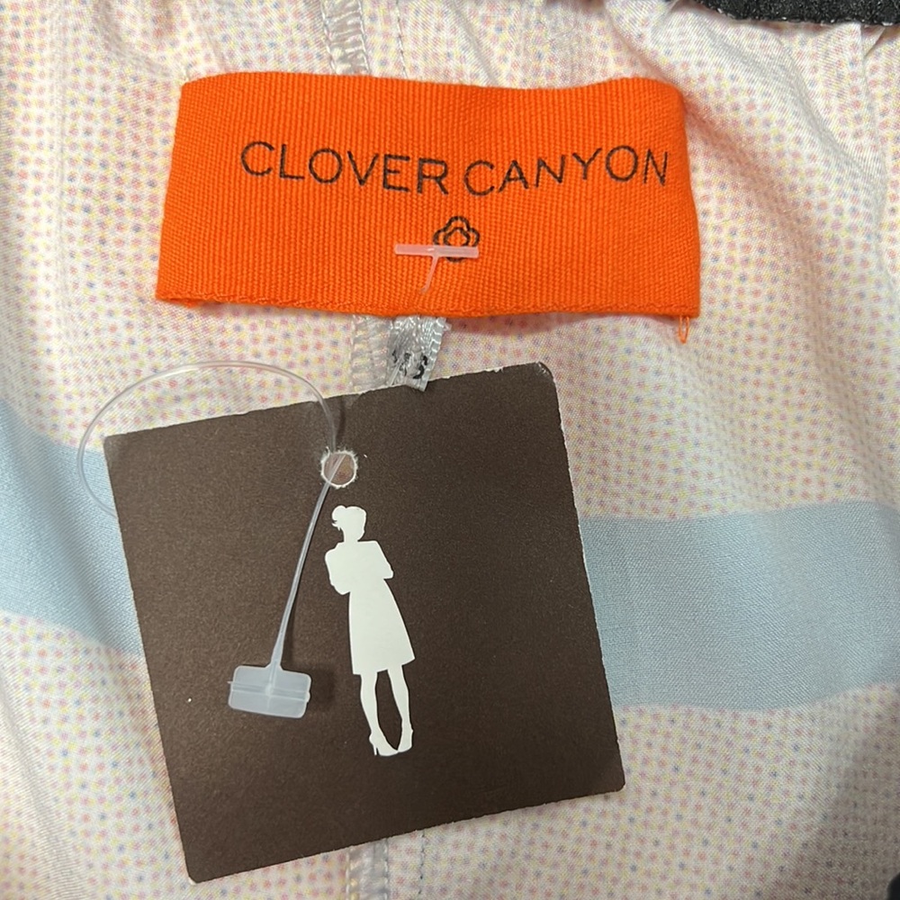 Clover Canyon “Room with a View” XS Pants NWT Abstract Art Joggers - Picture 9 of 12